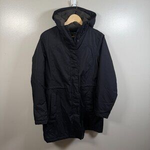 L.L. Bean Charcoal Hooded Ski Jacket